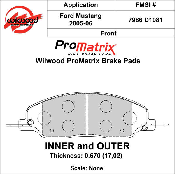 Pad Set, Promatrix, D1081